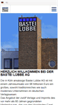 Mobile Screenshot of luebbe.com
